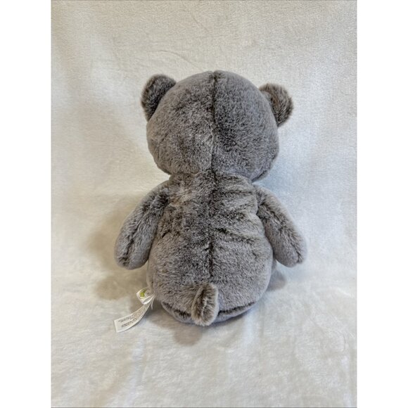 Animal Adventure 2022 Frosted Stuffed Plush Teddy Bear Soft Brown Gray 13" - Picture 4 of 7